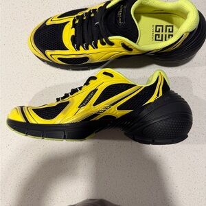 Givenchy Black and Yellow Sneakers